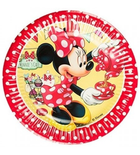 Prato Pequeno Minnie Cafe